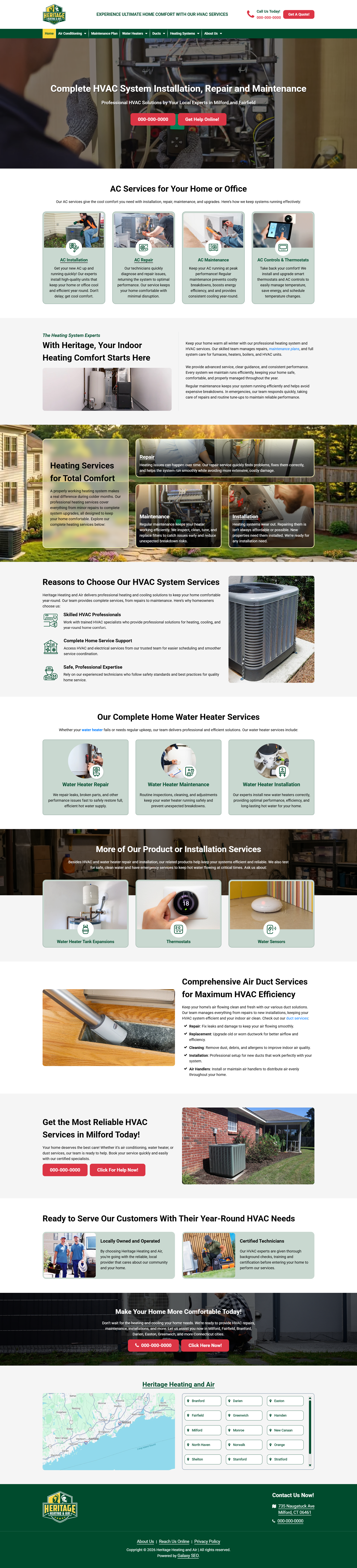 Heritage Air Repair — home page